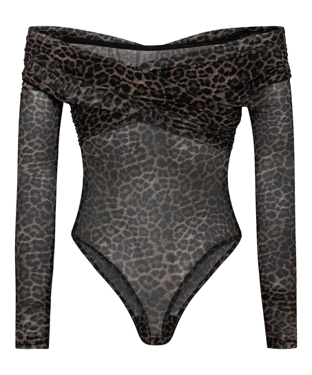 Keisha Leopard Body, Sort
