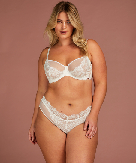 Brasiliansk trusse Akelei, hvid