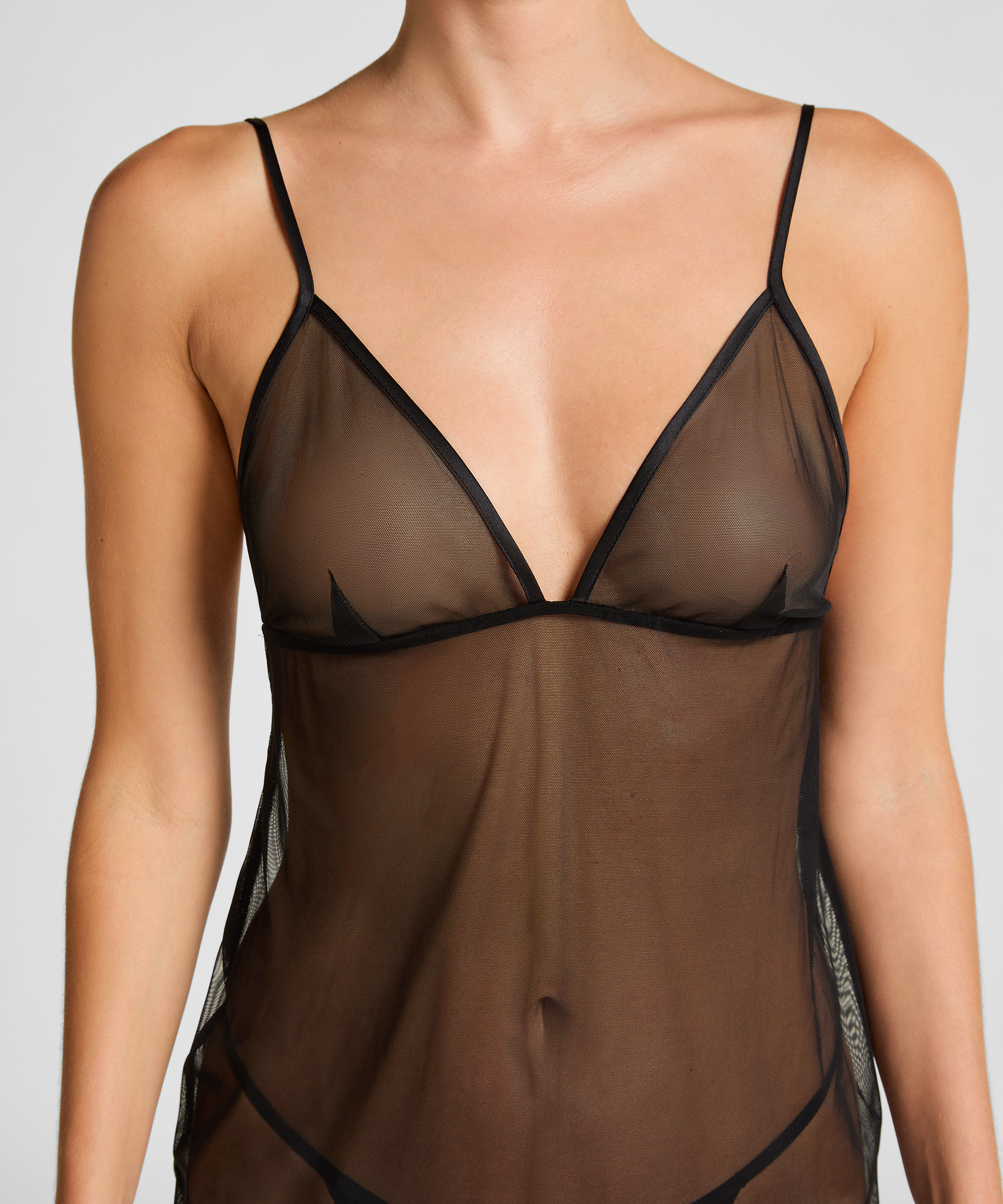 Marie underkjole, Sort, main