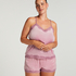 Cami top Velours Lace, Lilla