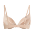 Formstøbt pushup-bøjle-bh Smooth, Beige