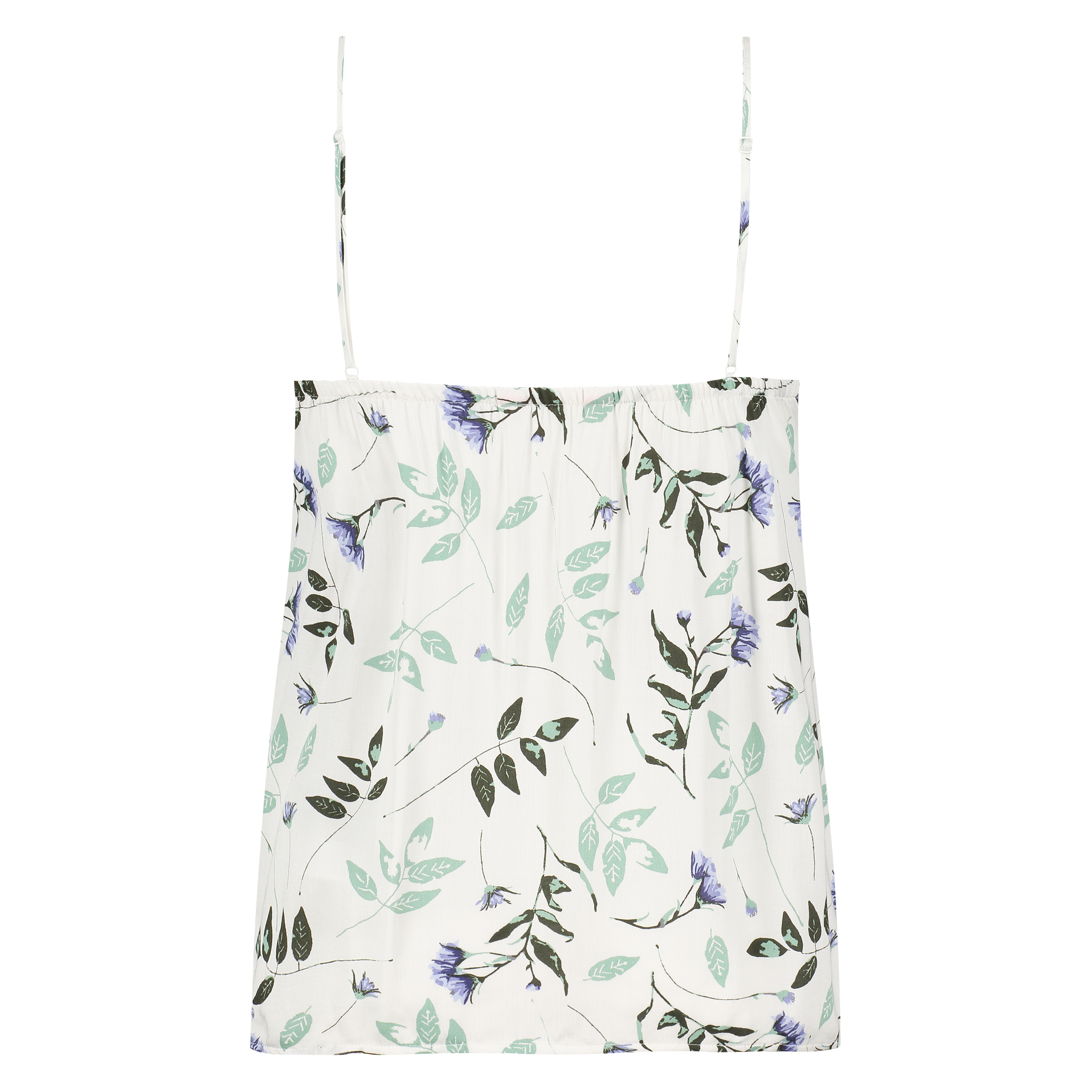 Cami pressed leaves, Hvid, main