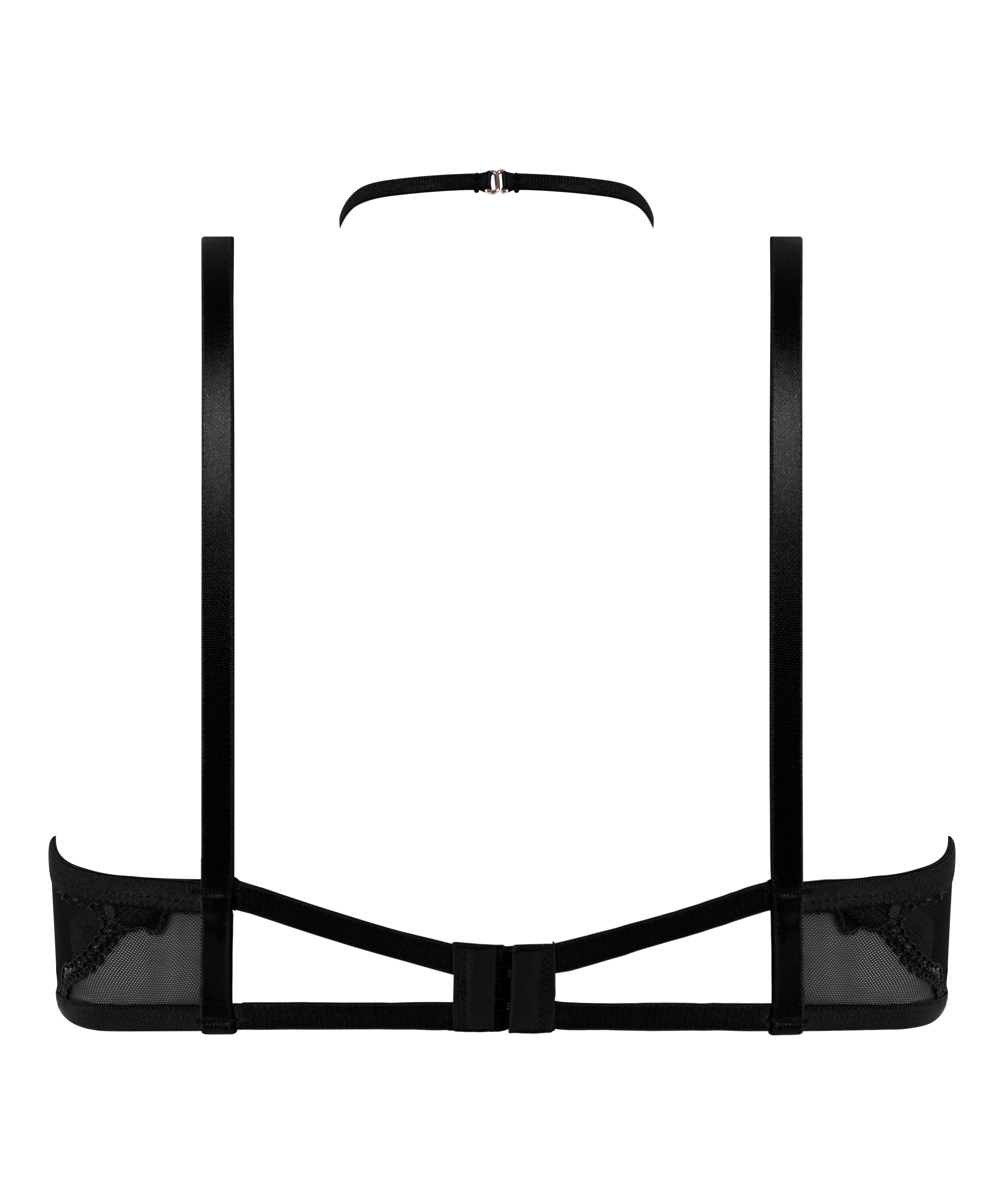 Amari ikke-formstøbt bøjle-bh, Sort, main