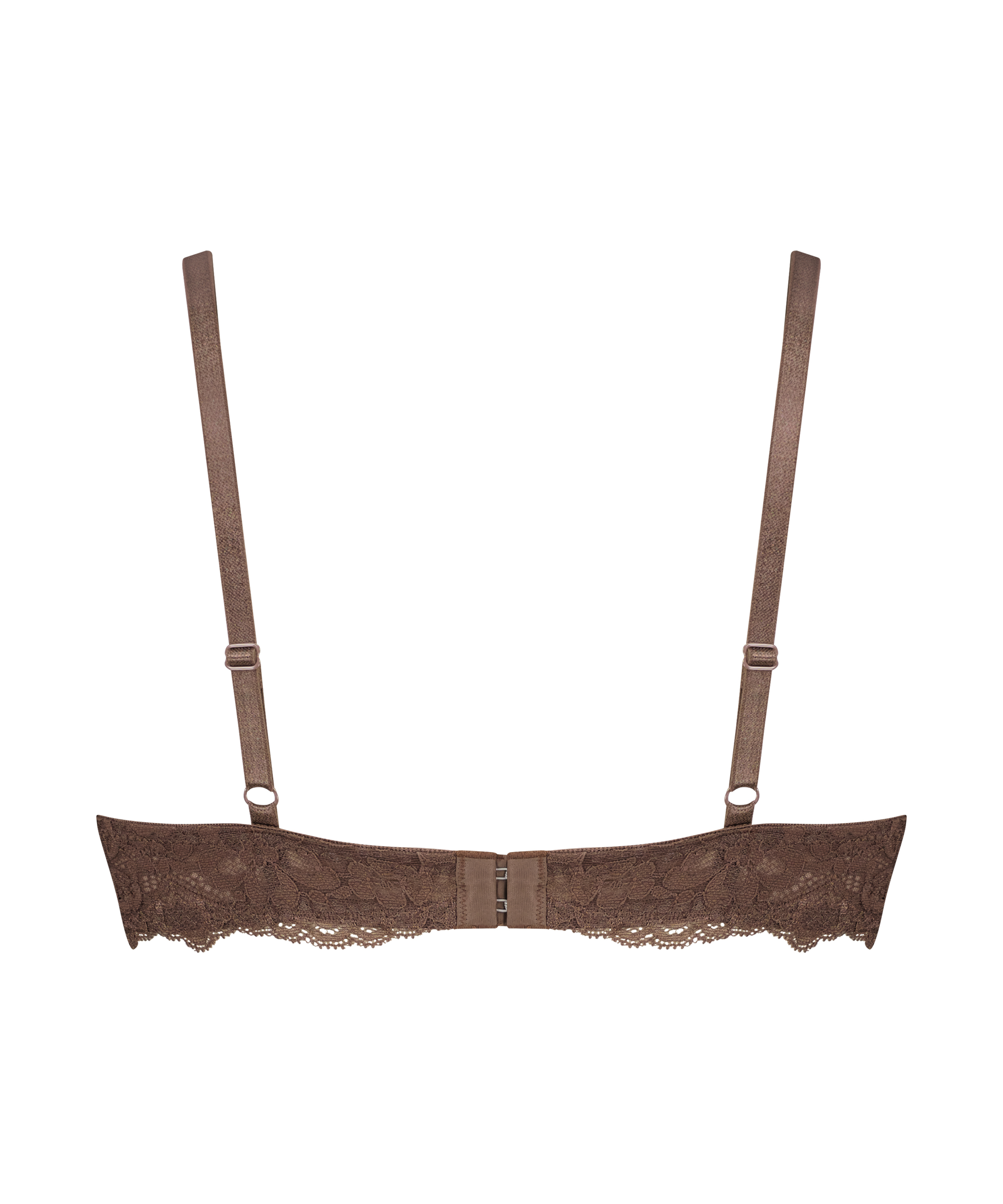﻿Formstøbt bøjle-bh Marine, Brun, main