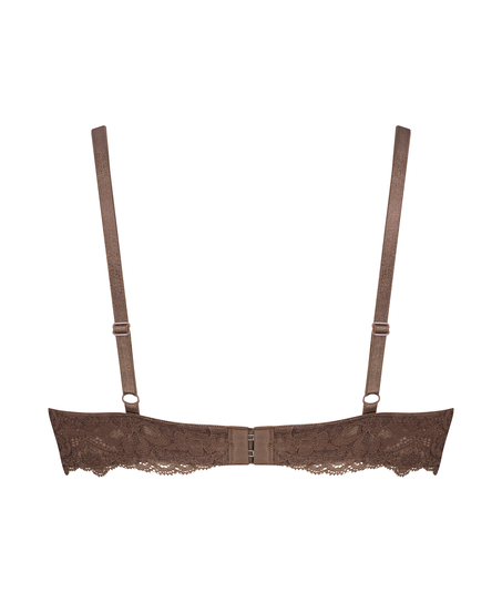 ﻿Formstøbt bøjle-bh Marine, Brun