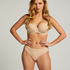 Usynlig basis-g-streng, Beige