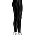 Leggings Lace up, Sort