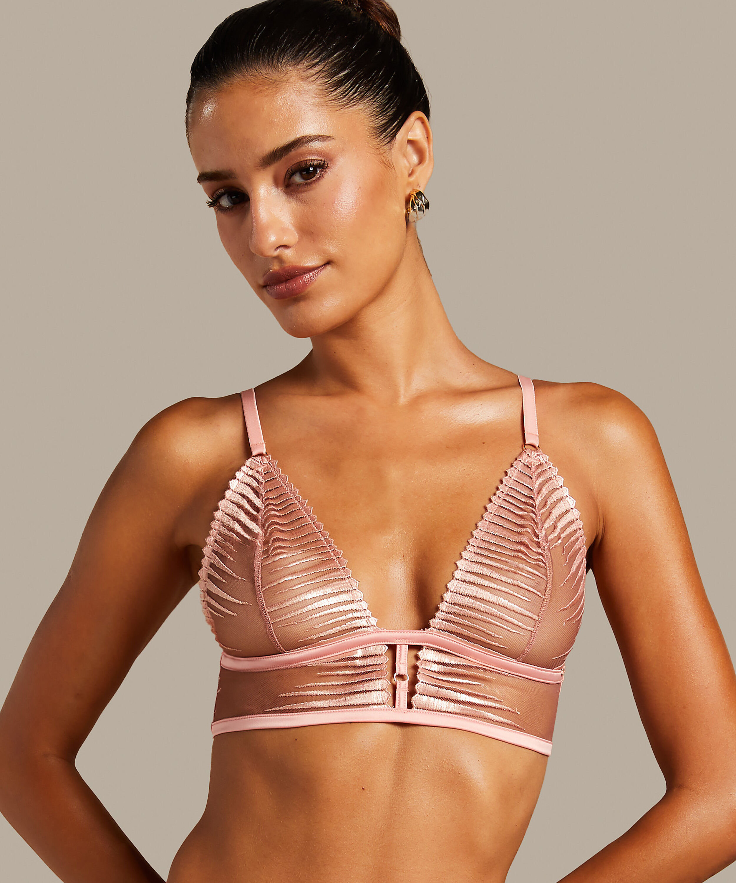 Bralette Alice, Lyserød