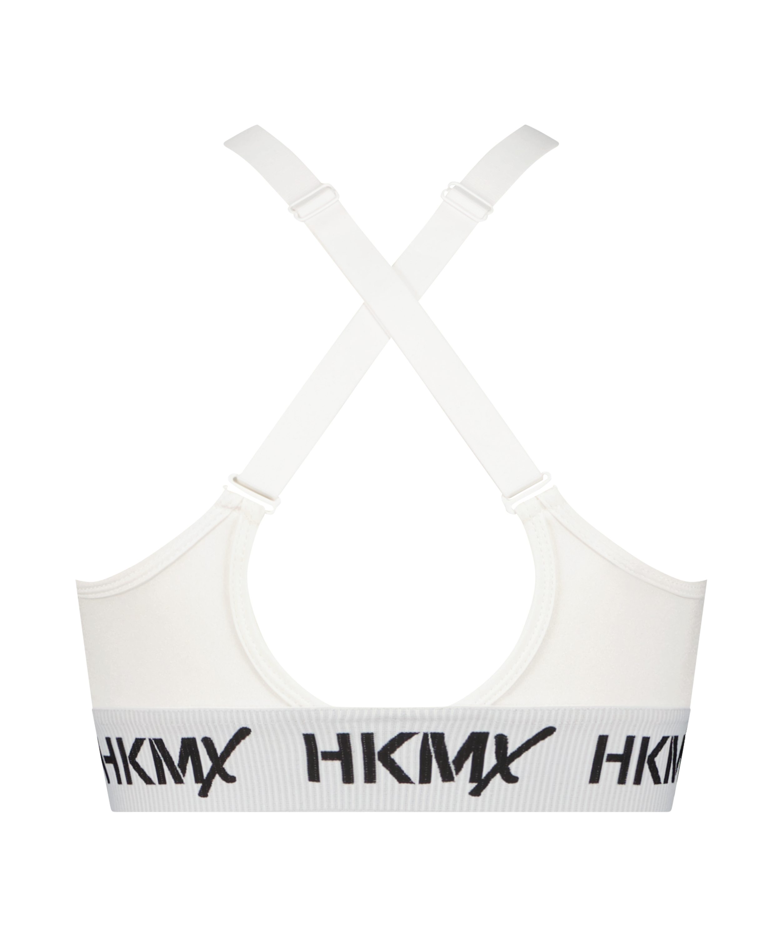 HKMX sports-bh The Crop Logo Level 1, hvid, main