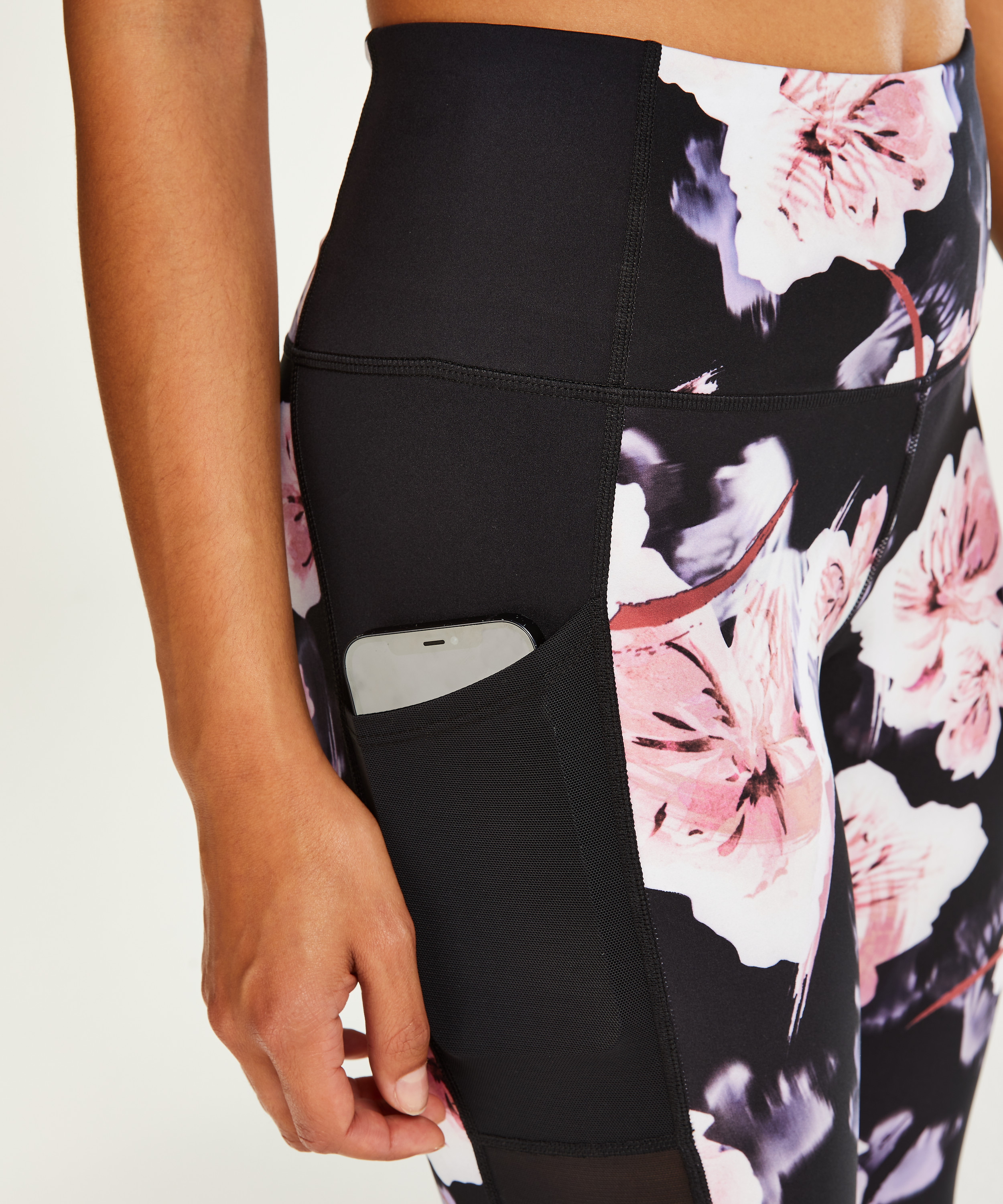 HKMX regular waist sport legging level 2, sort, main