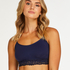 Seamless bralette Marine, Bl&aring;
