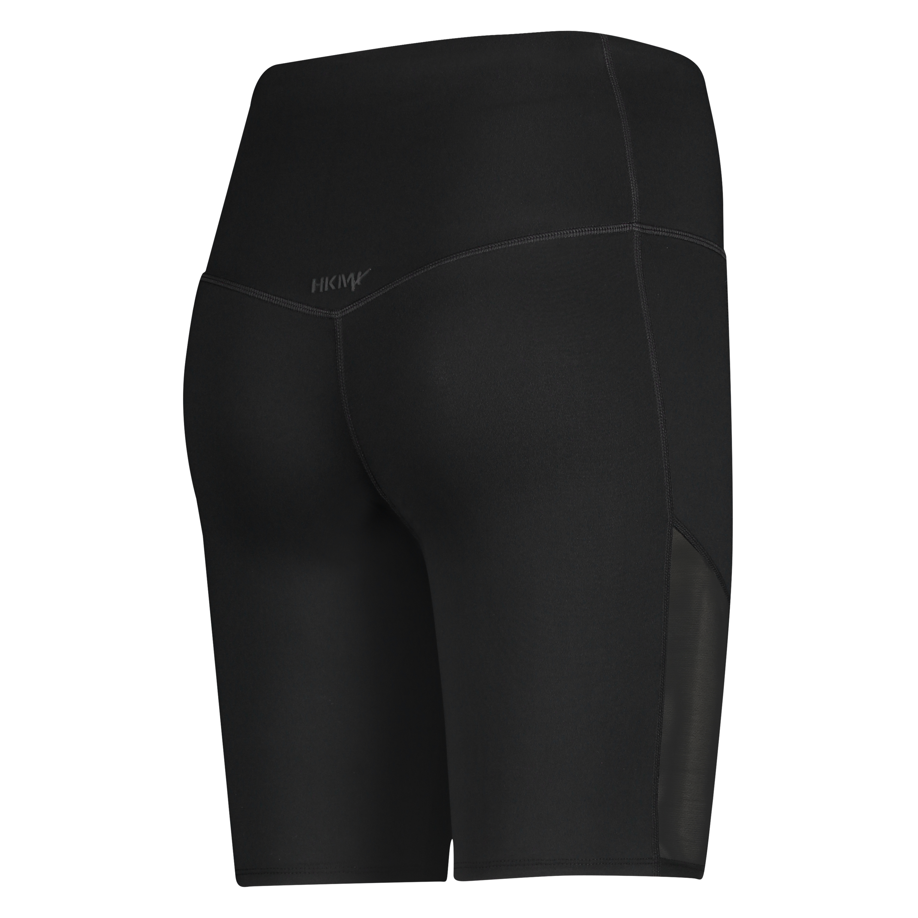 HKMX high waisted bike shorts, sort, main
