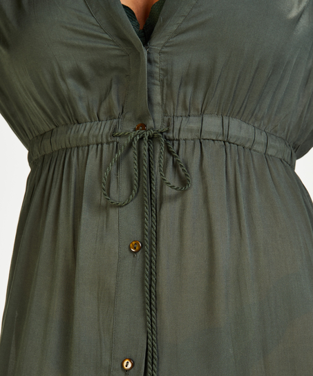 Strandkjole Flowing, gr&oslash;n