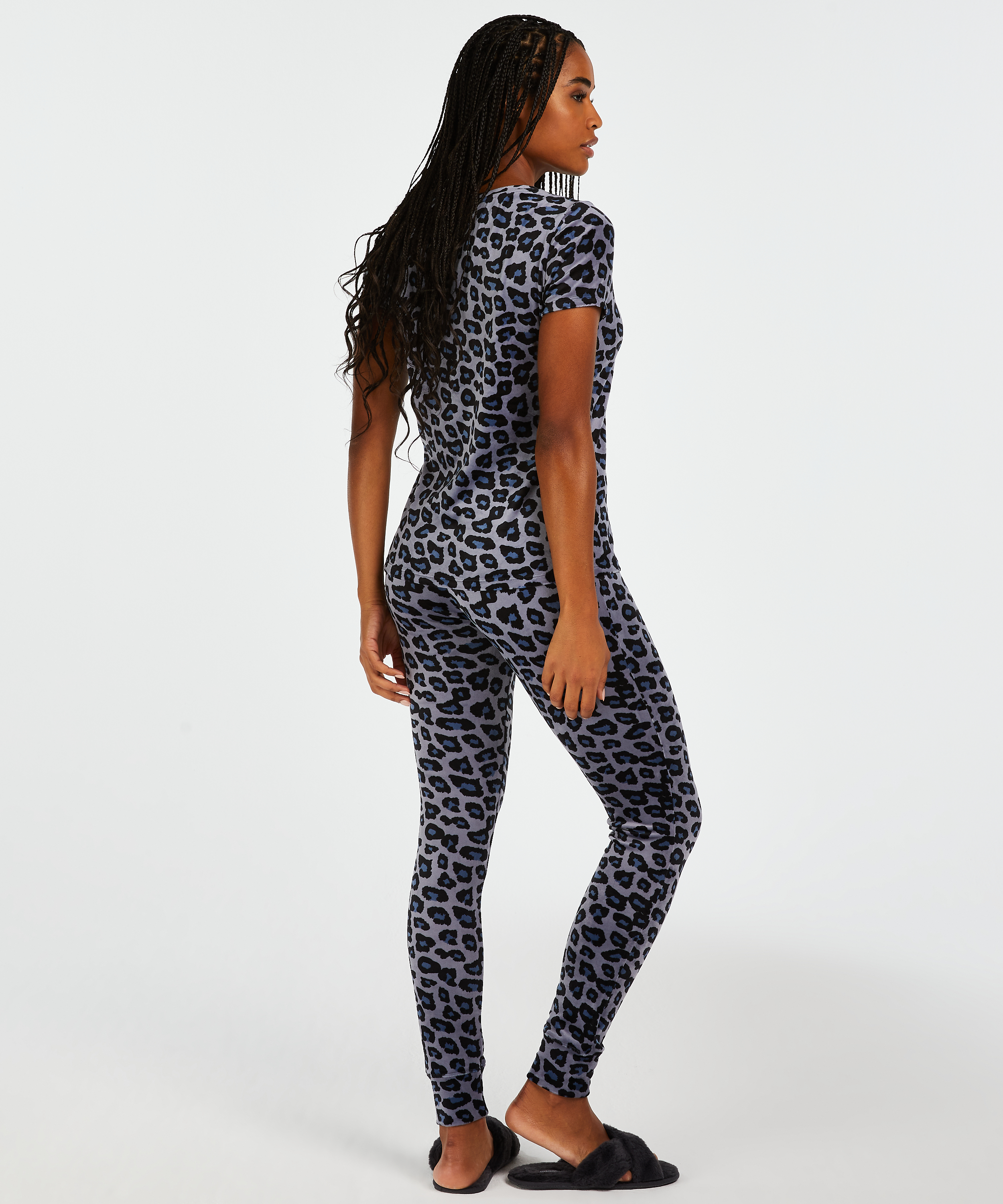 Legging Velour, Gr&aring;, main