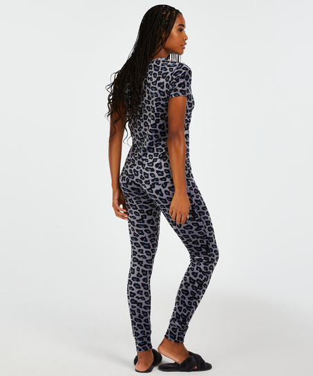 Legging Velour, Gr&aring;