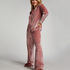 Joggingbukser Velours, Lilla
