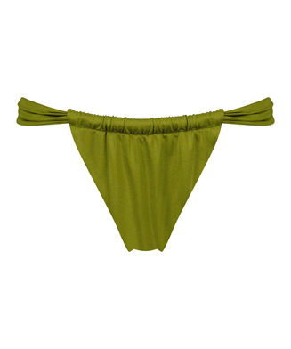 Højt udskåret bikinitrusse Palm, grøn