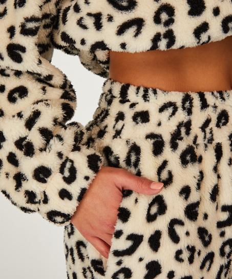 Joggingbukser Fleece, Sort