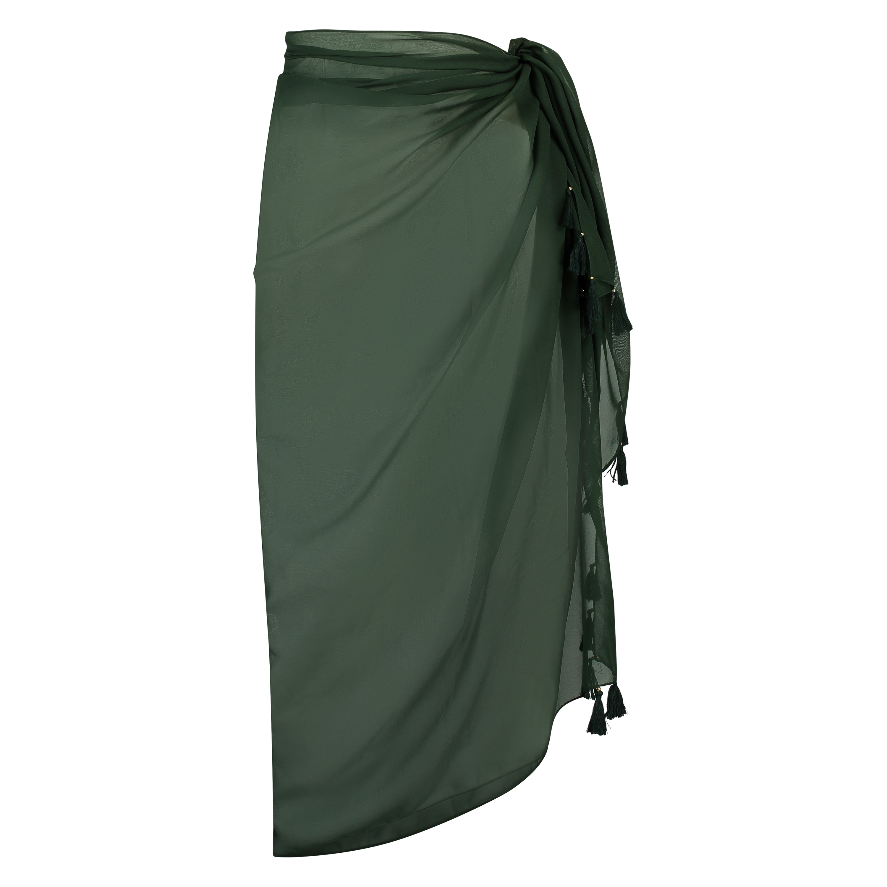 Chiffon pareo, grøn, main