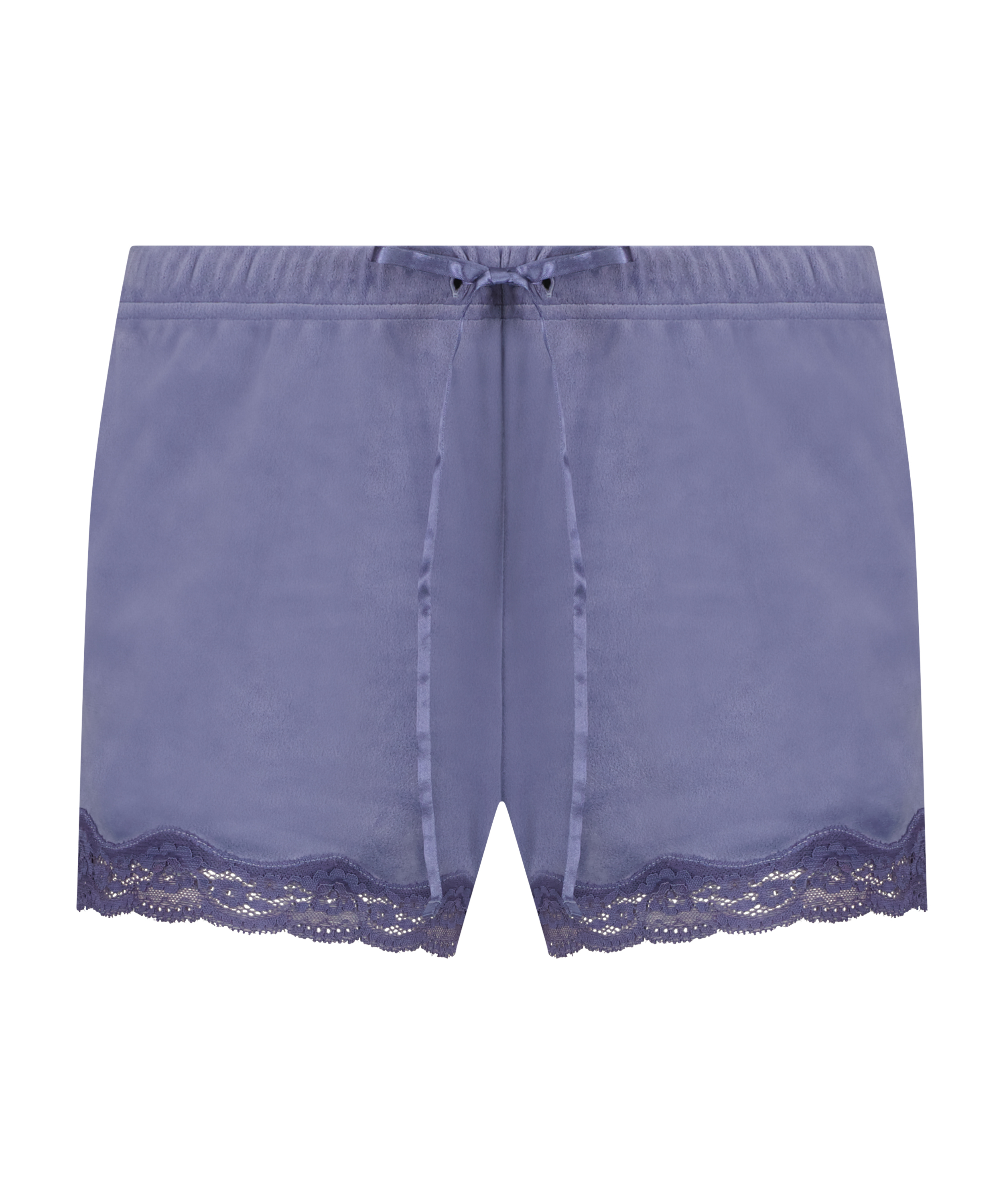 Shorts velour Lace, Lilla, main