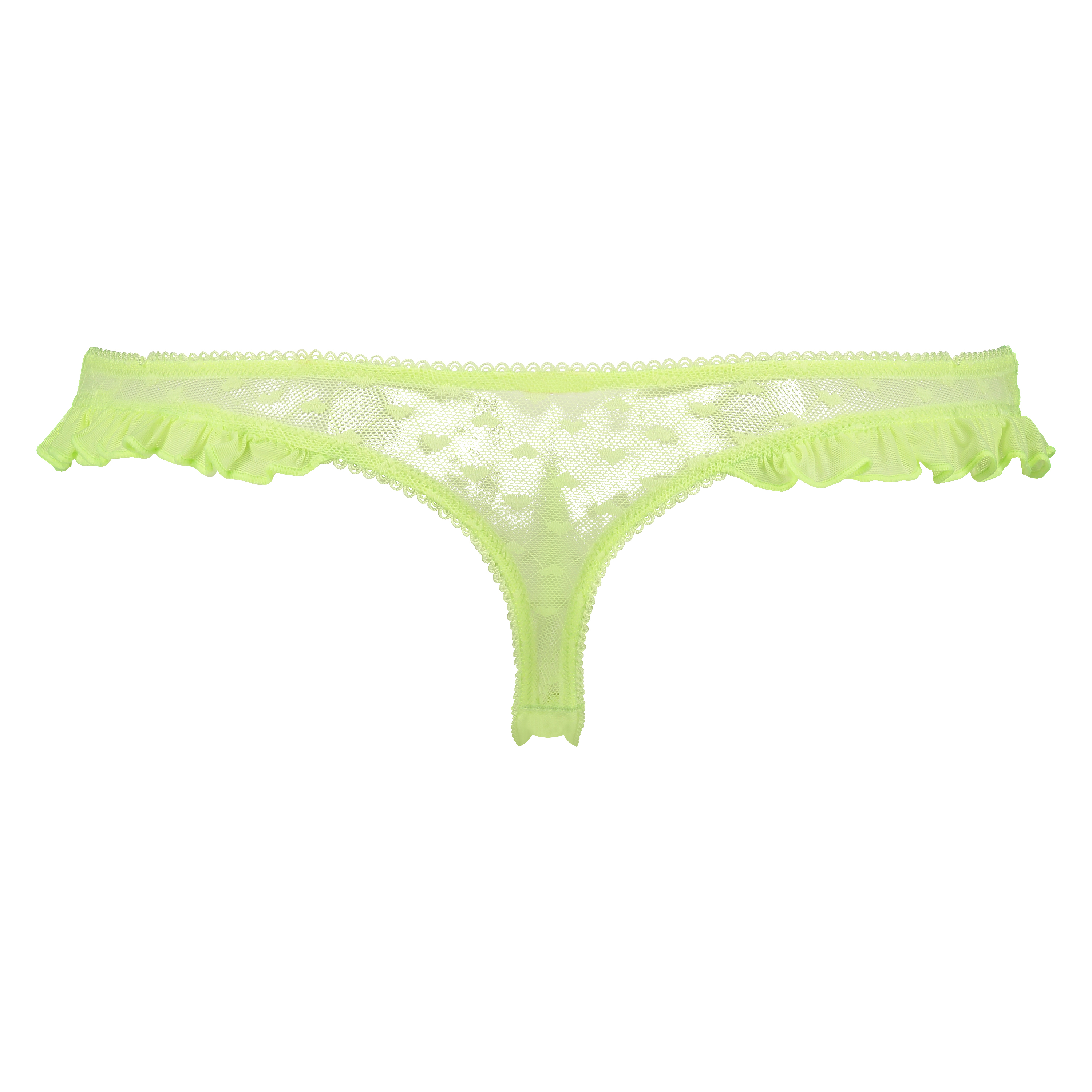 Taylor Mesh g-streng, gul, main