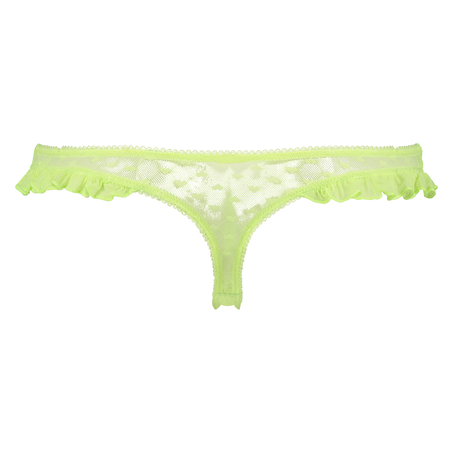 Taylor Mesh g-streng, gul