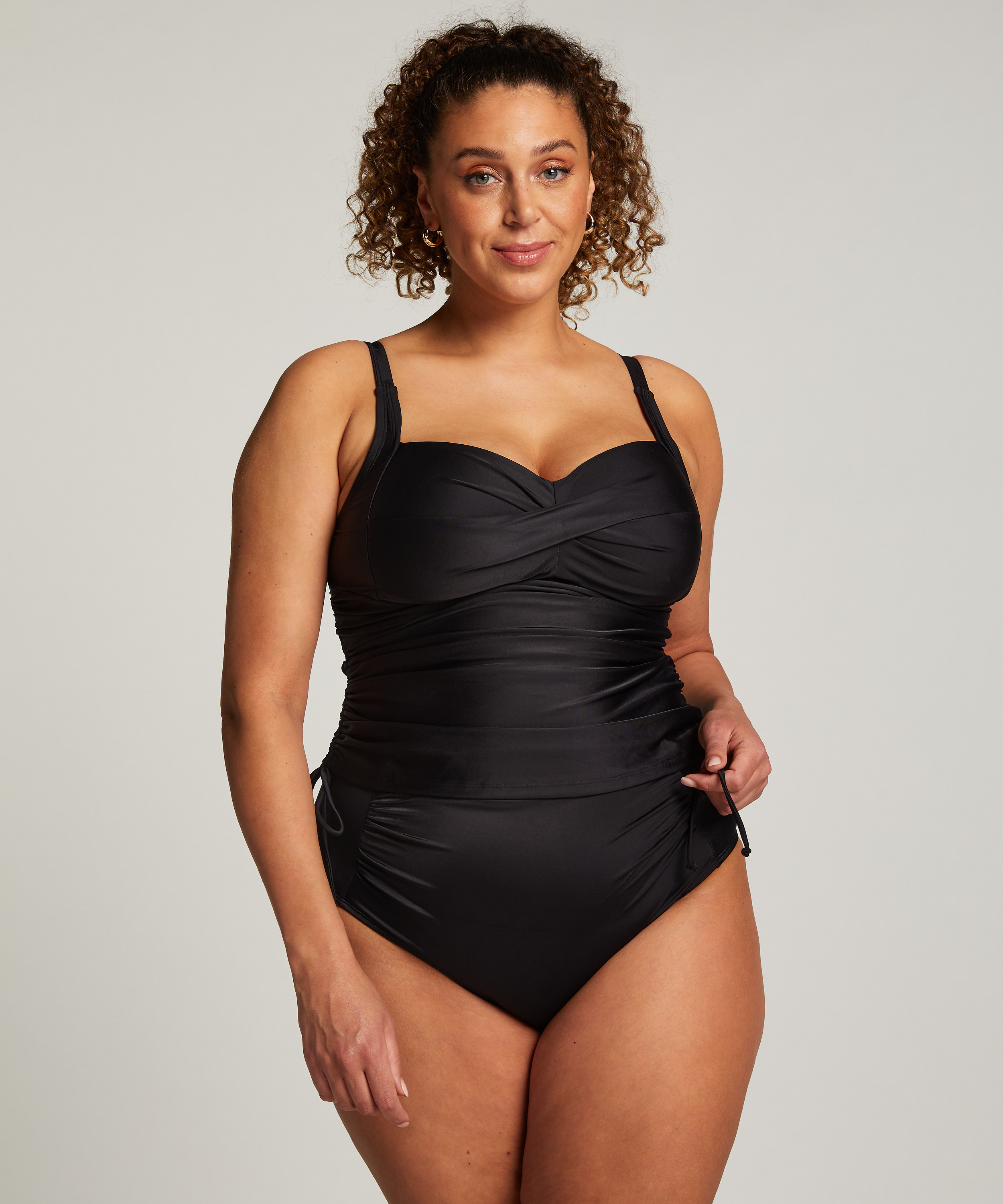 Shaping Tankini Luxe, Sort, main