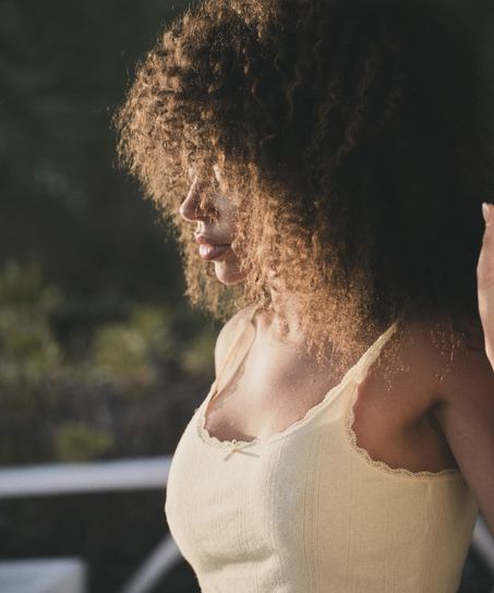 Pointelle undertr&oslash;je, Gul