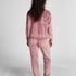Pyjamas i fleece hjerte, Lilla