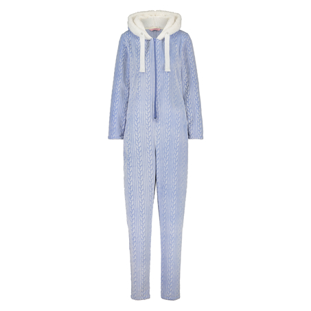 Onesie-jumpsuit Fleece, blå