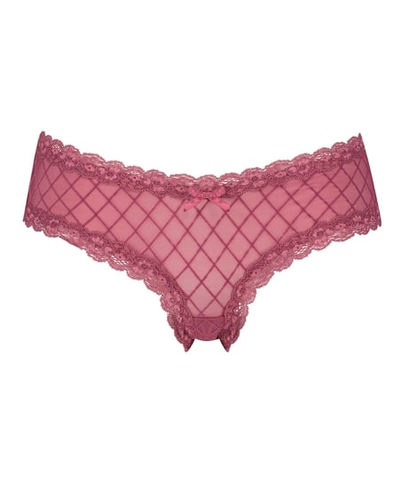 Brasiliansk trusse V-shape Mesh, Rød