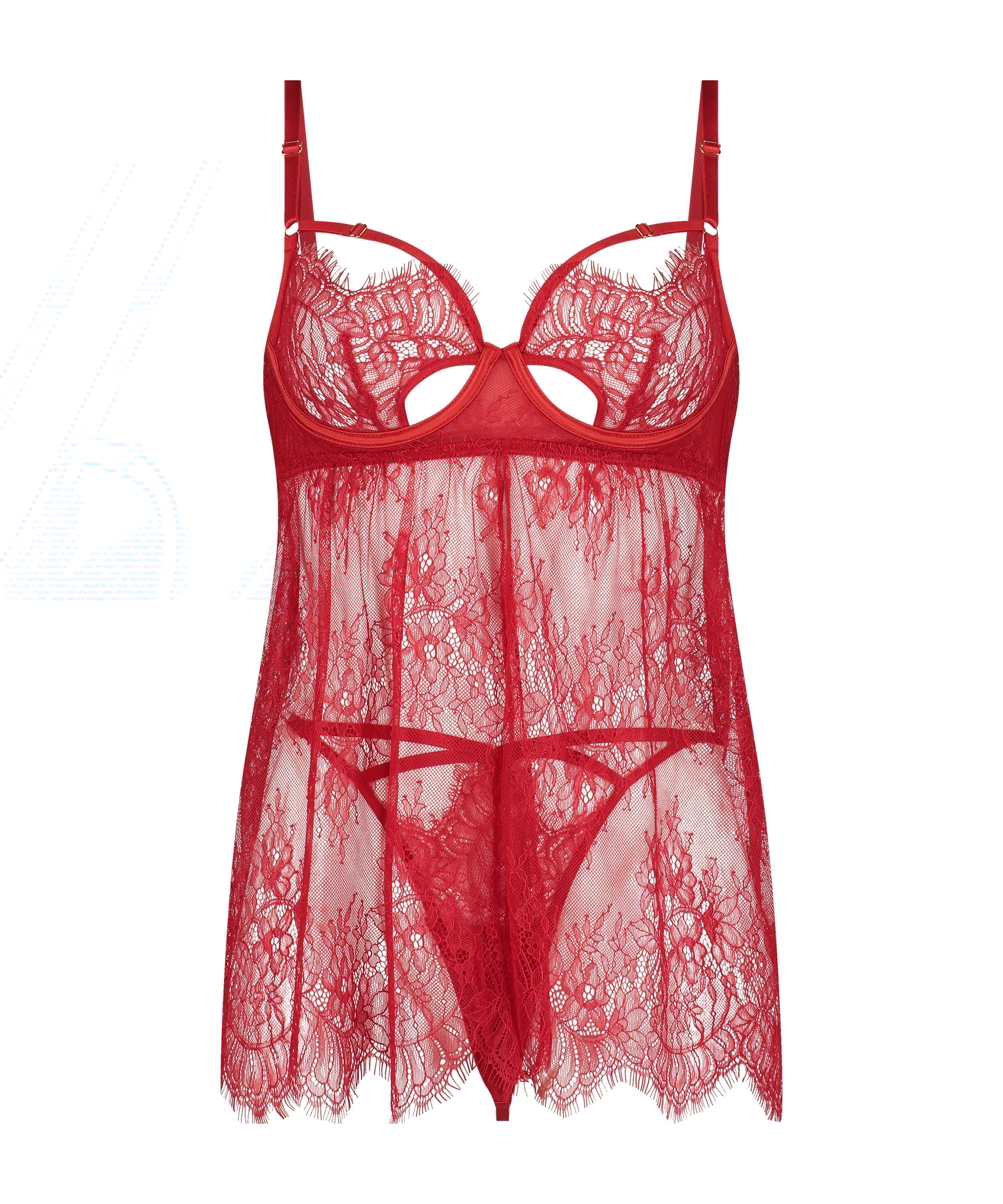 Babydoll Romance, Rød, main