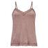 Cami top Velours Lace, Lyser&oslash;d