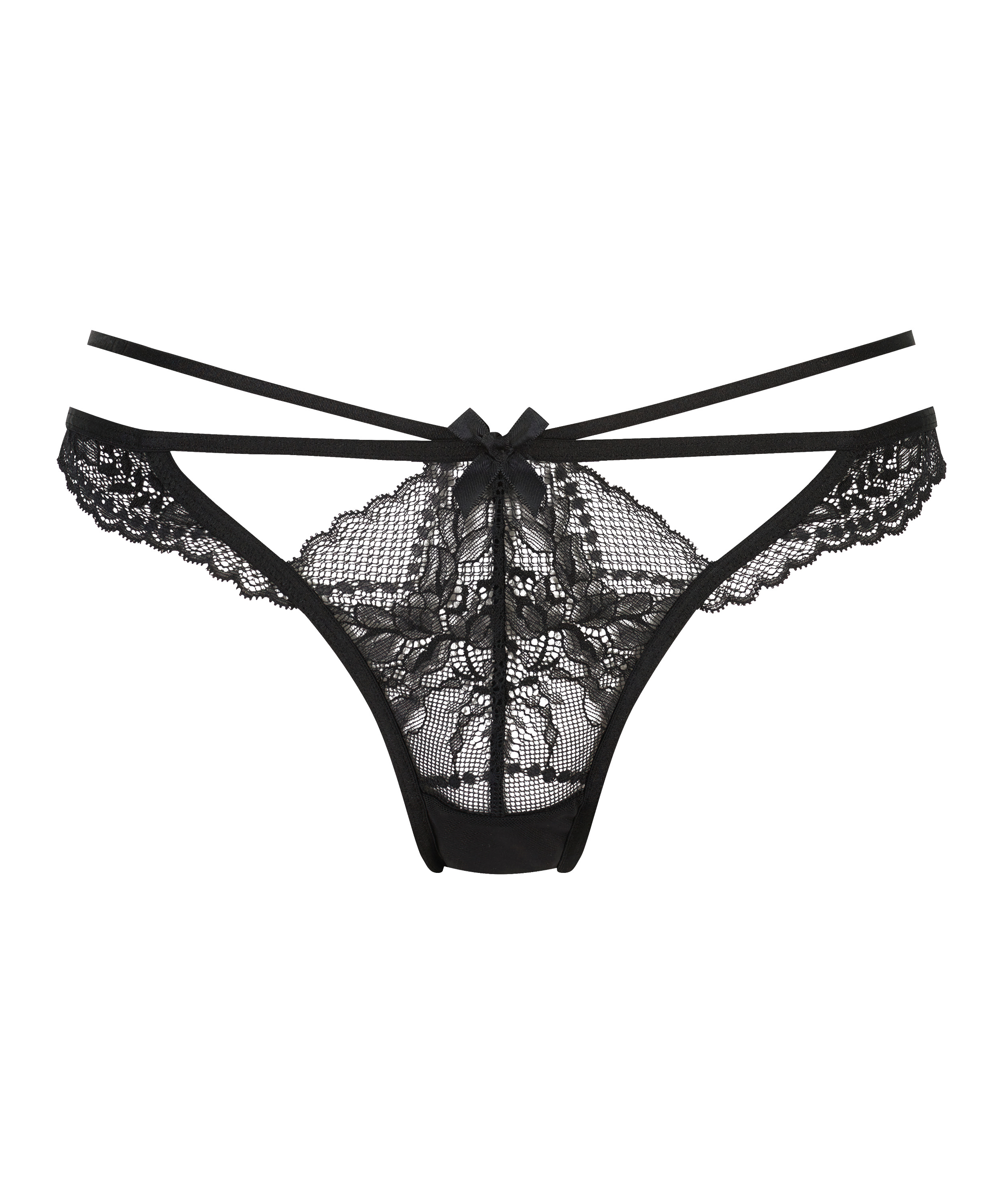 G-streng Lauren, sort, main