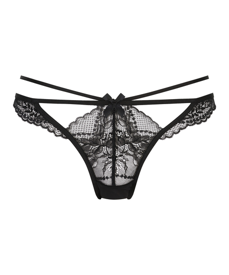 G-streng Lauren, sort